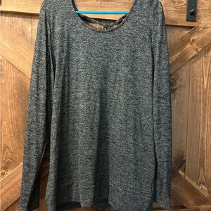 Energy Zone Charcoal Long Sleeve Women's Top